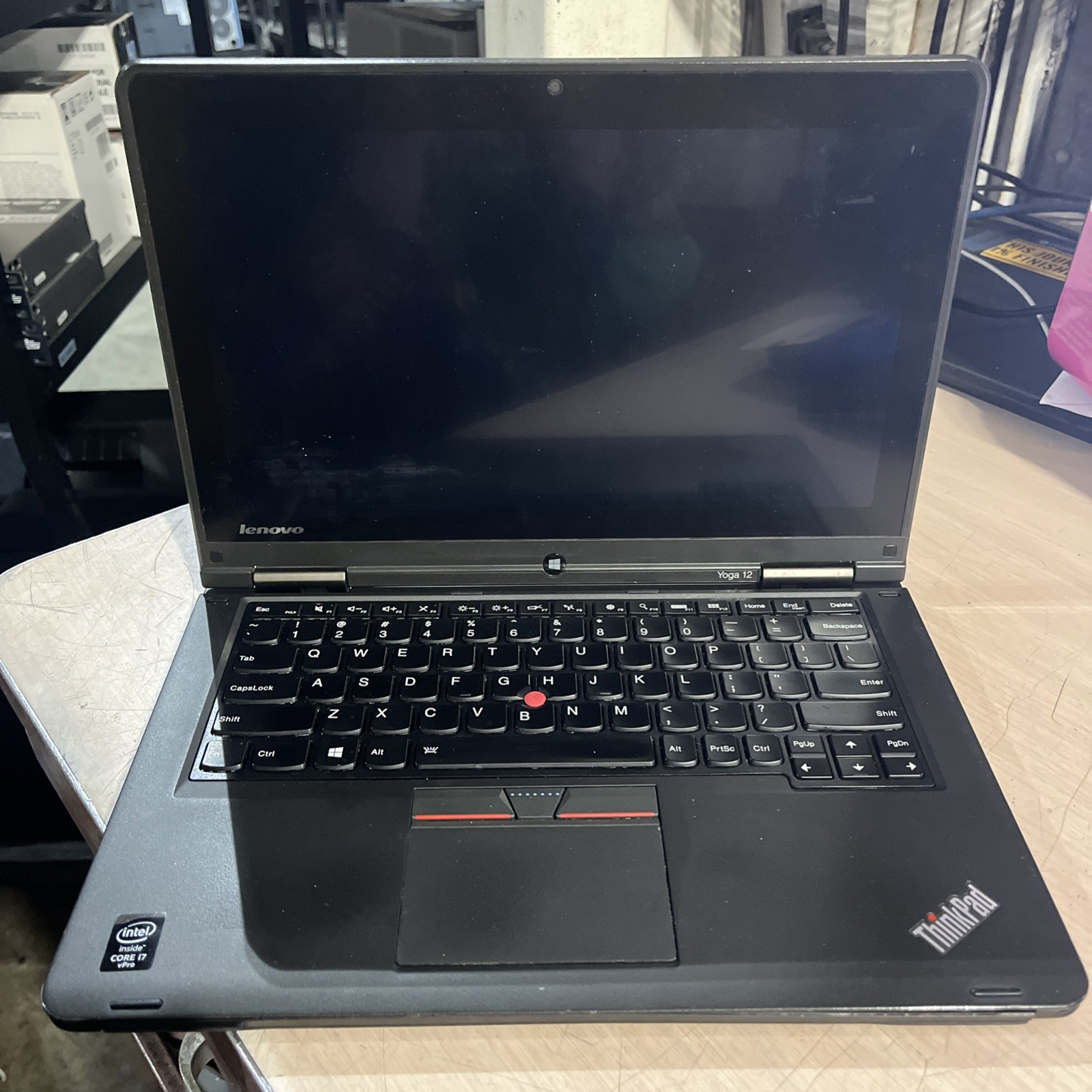 LENOVO THINKPAD YOGA 12 INTEL CORE I7-5600U 2.60GHZ 8GB RAM NO HD
