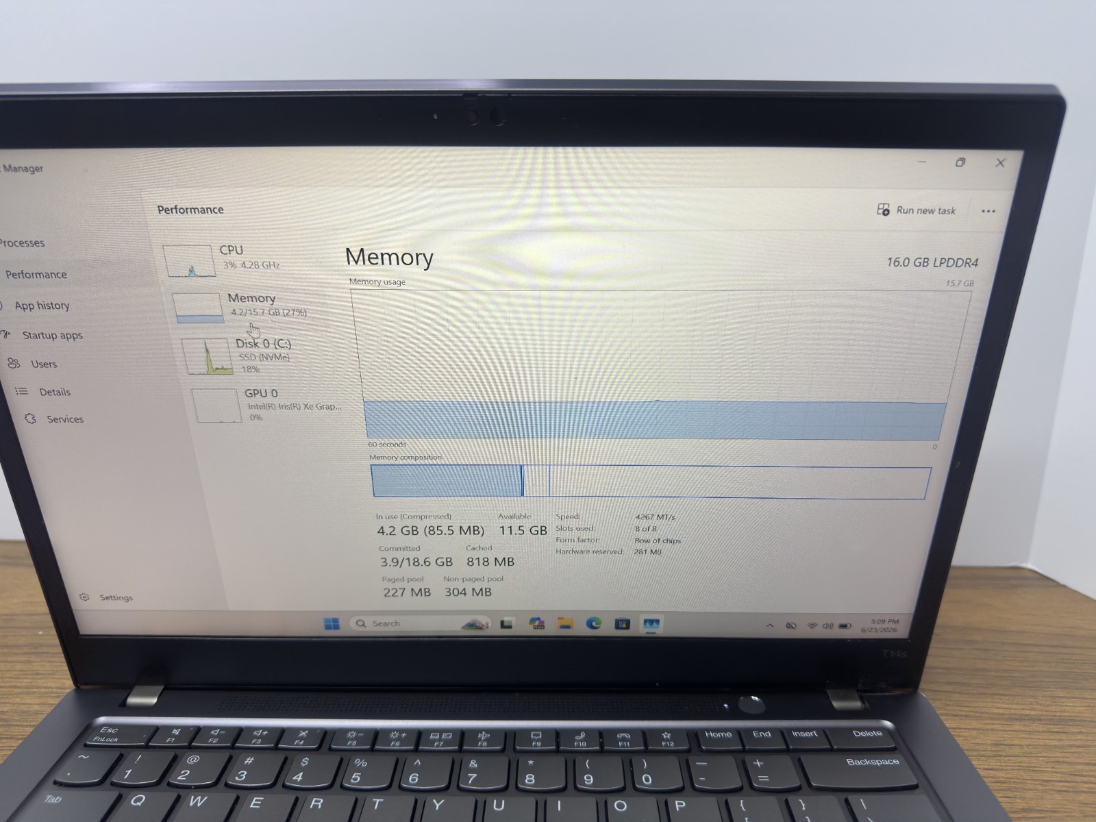 Lenovo ThinkPad T14s Gen 2i | i7-1165G7 | 2.8GHz | 128GB SSD | 16GB | *READ*