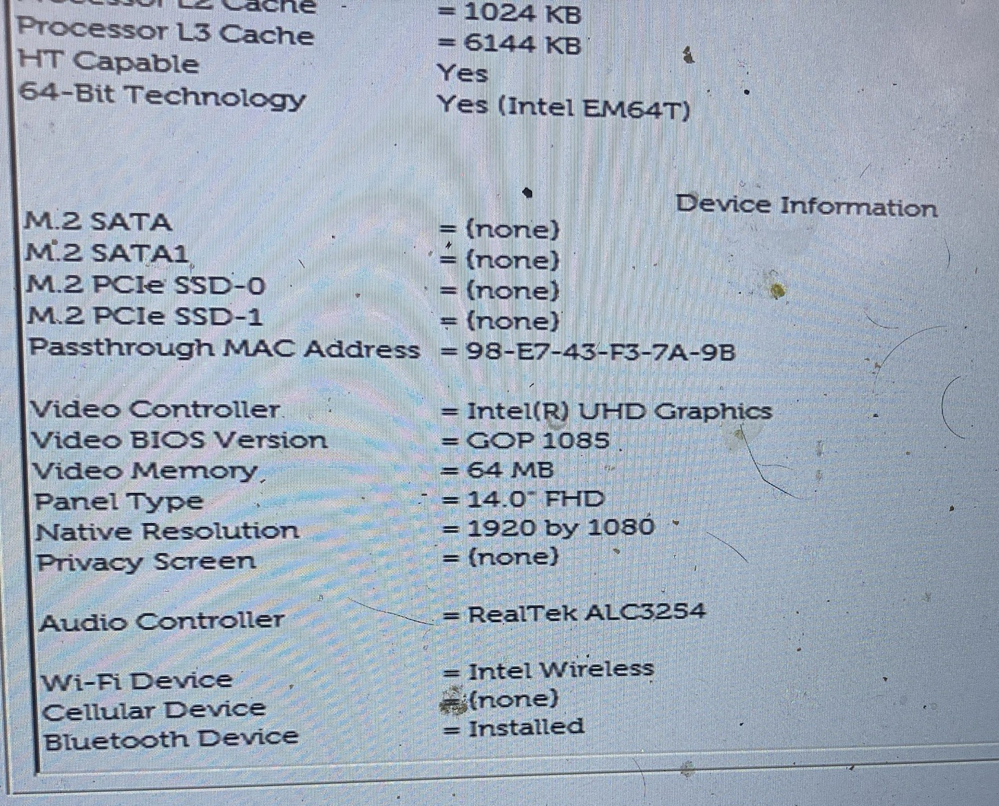 DELL LATITUDE 7400 2‑IN‑1 i5‑8365U 16GB RAM NO SSD/HDD NO OS