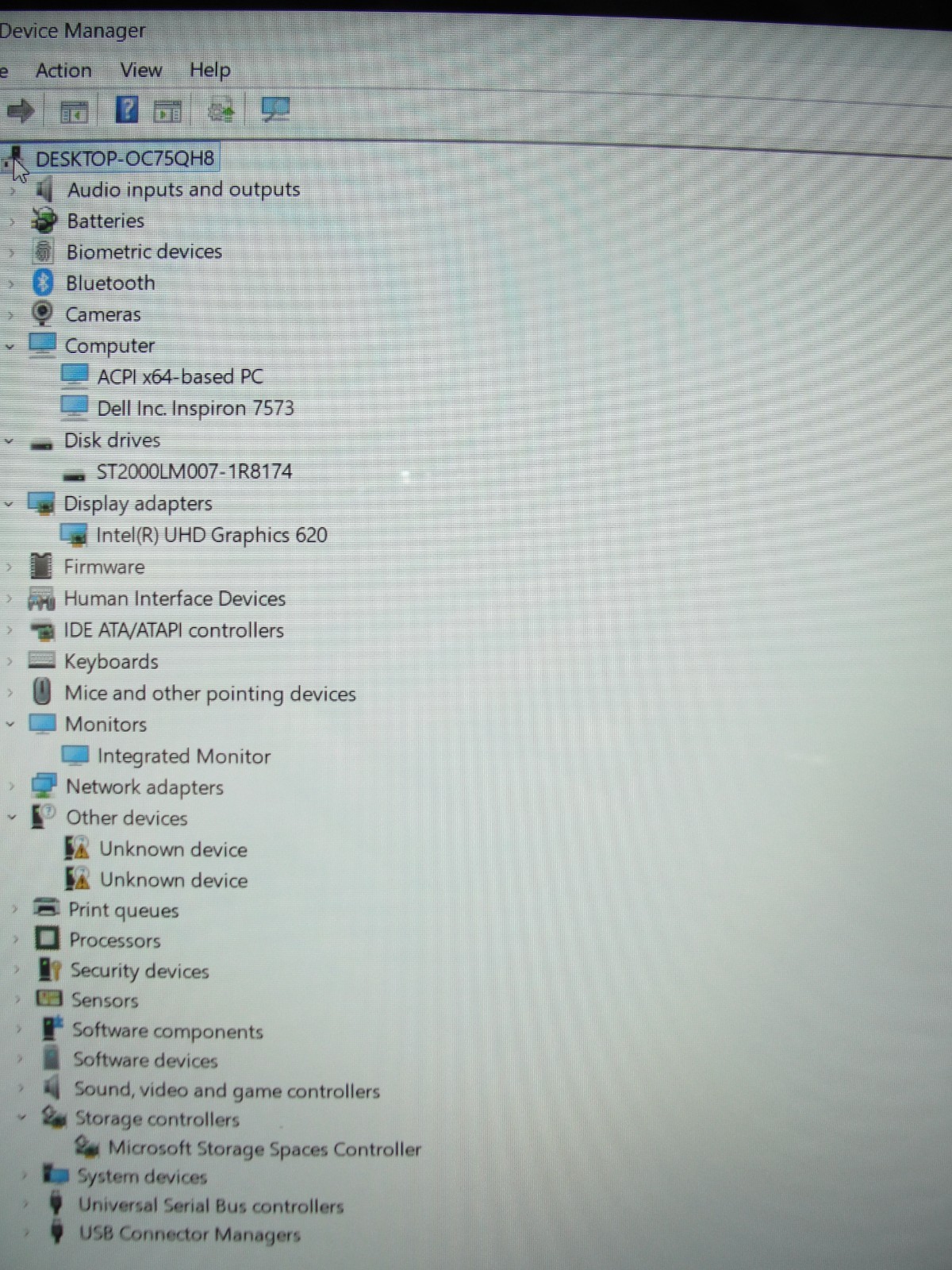 Dell Inspiron 7573 15.6″ i7-8550U 1.8GHz 12GB 2TB HDD FHD Touch Win11 Home