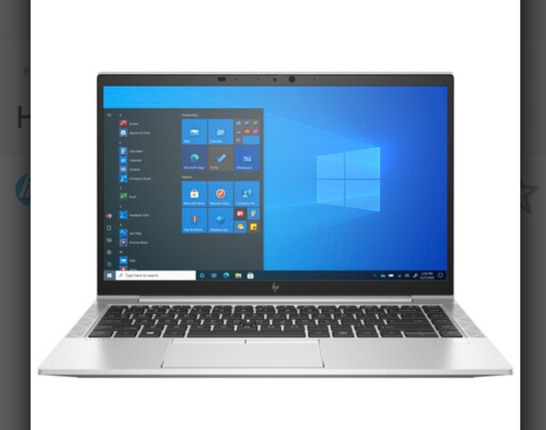HP EliteBook 845 G8 14″ (AMD Ryzen 5 PRO 5650U, 2.30 GHz, 16 GB RAM, 512 GB SSD)