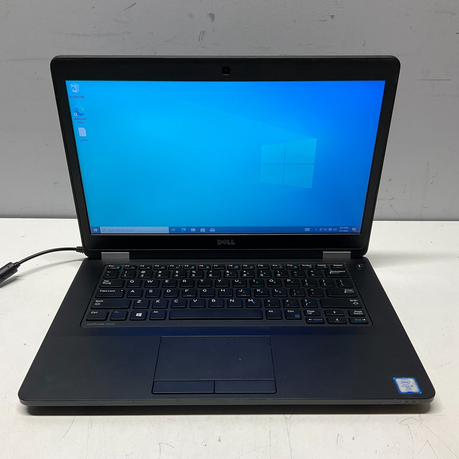 Dell Latitude E5470 14″ Laptop Intel i5-6440HQ 8GB RAM 128GB SSD Win 10 NO BATT