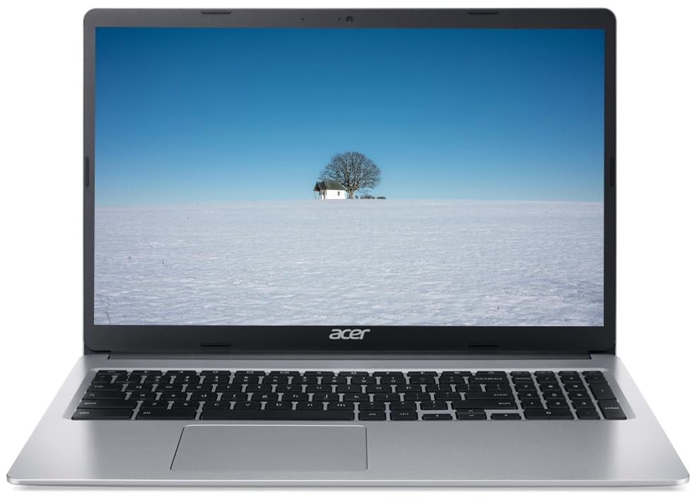 2024 Chromebook, 15″ HD IPS ComfyView Screen, Intel Celeron N Processor 64GB
