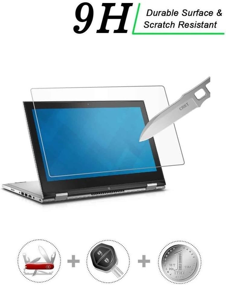Tempered Glass Screen Protector for 13.3 Inches Laptop, 9H Hardness, Crystal Cle