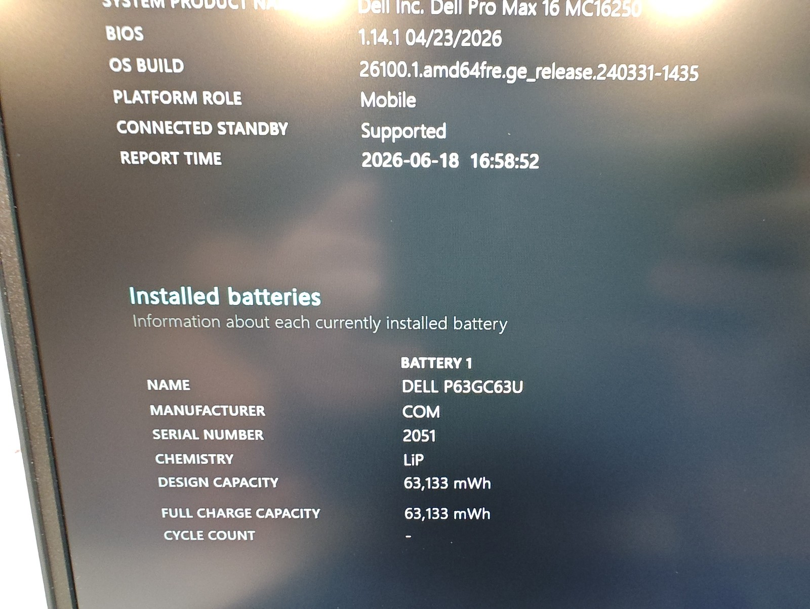 Dell Pro Max 16 MC16250 (Touch) — Ultra 5 235H / 32GB RAM / 512GB SSD