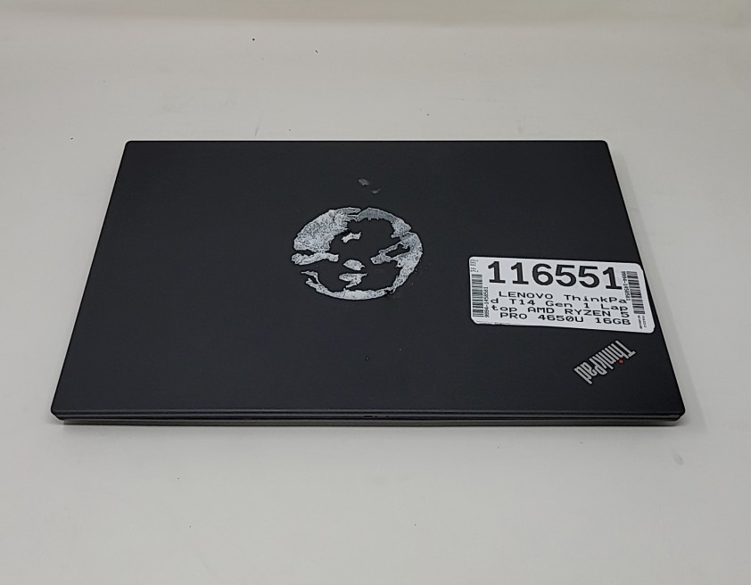 LENOVO ThinkPad T14 Gen 1 Laptop AMD RYZEN 5 PRO 4650U 16GB 256GB SEE NOTES