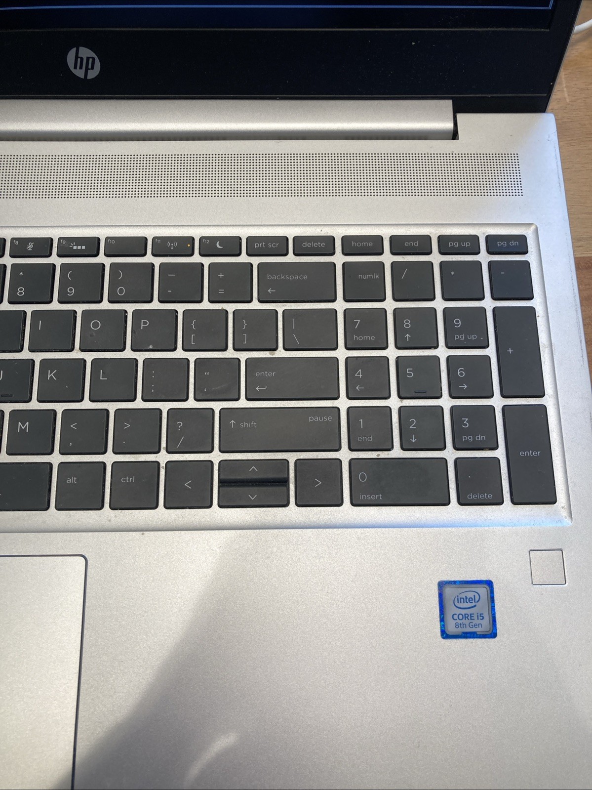 HP ProBook 450 G6 15.6″ i5-8265U 1.60 GHz 8 GB RAM No SSD No OS No AC