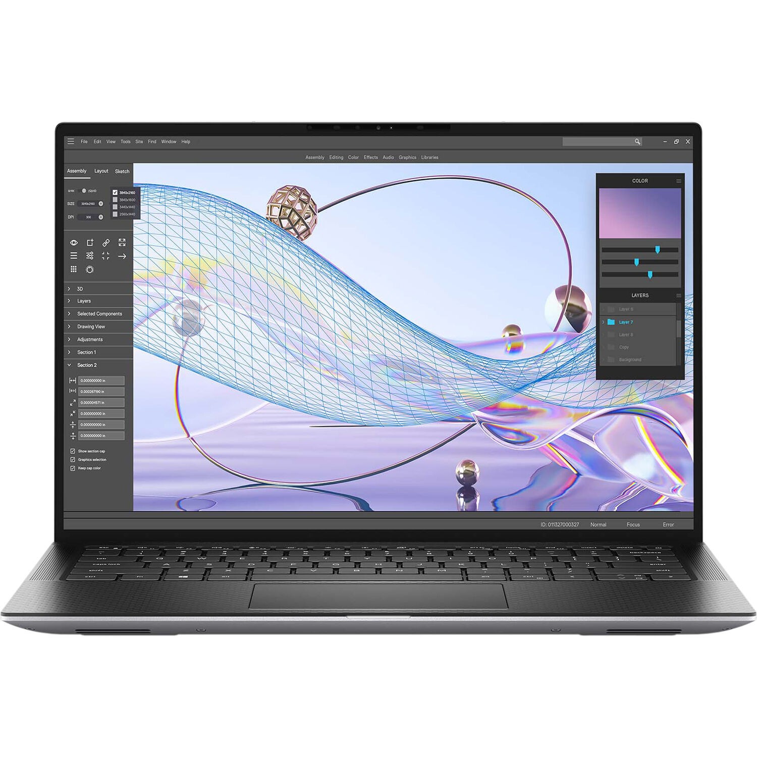 Dell Precision 5470 i7-12800 32GB 1TB RTX A1000 14″ Win11 Pro Silver Laptop