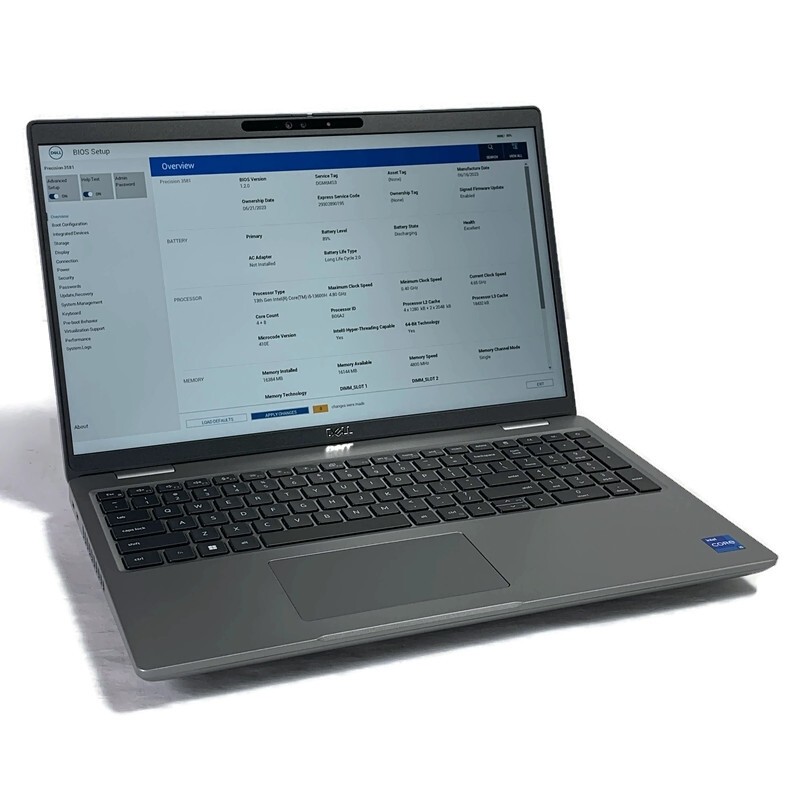 Dell Precision 3581 15.6″ Laptop i5-13600H 2.8GHz 16GB 512GB NVMe SSD – Win11