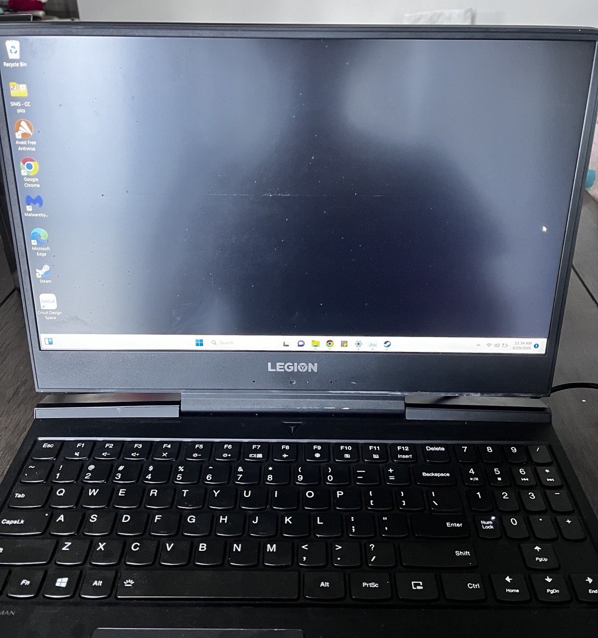 Lenovo Legion Y7000P-1060 15.6in i7 GTX 1060 16GB 1TB SSD Win11 Black