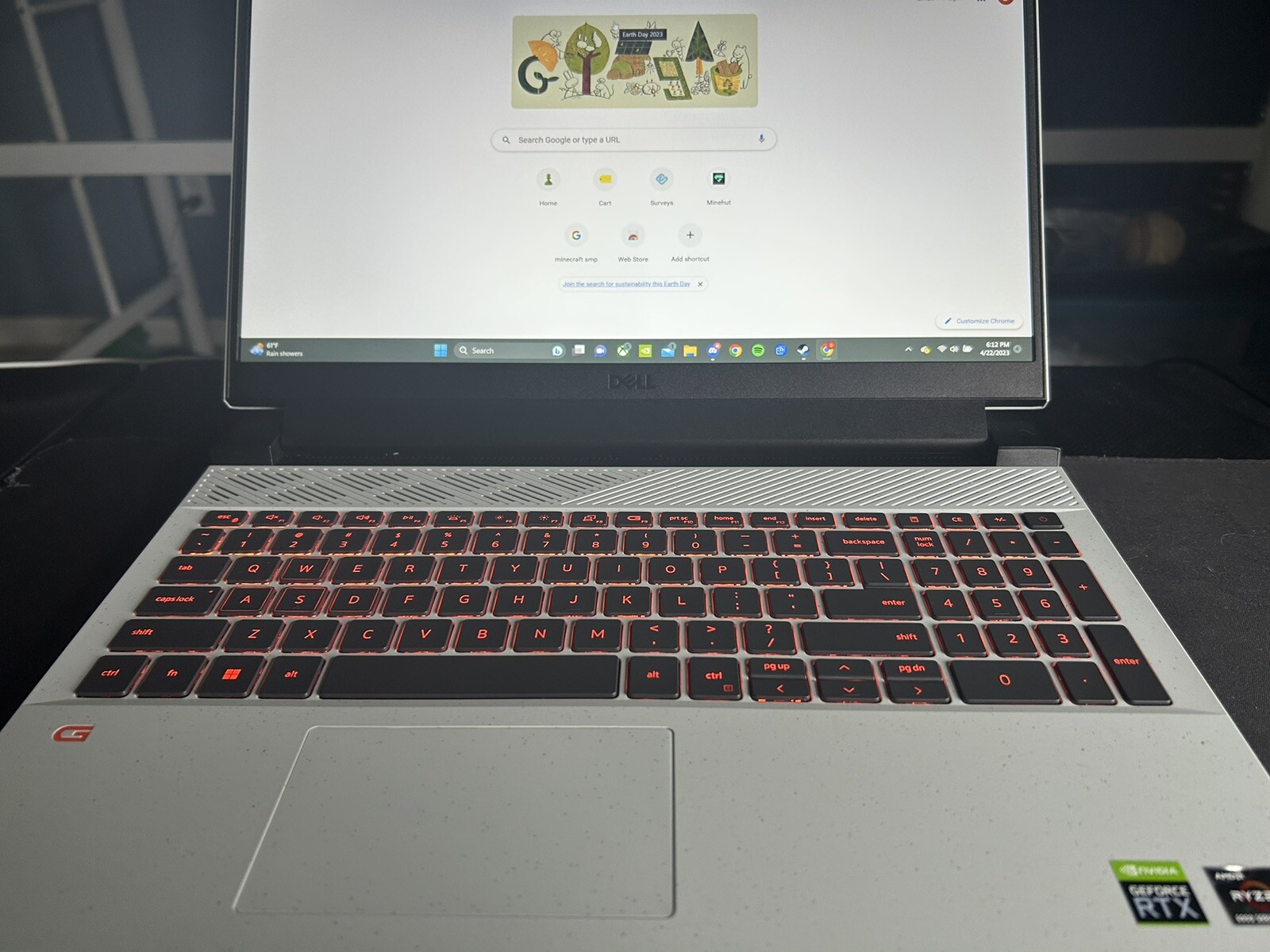 3050 120Hz laptop brand new 8gb ddr5 4800MHz ram R5 6600HPay pal only