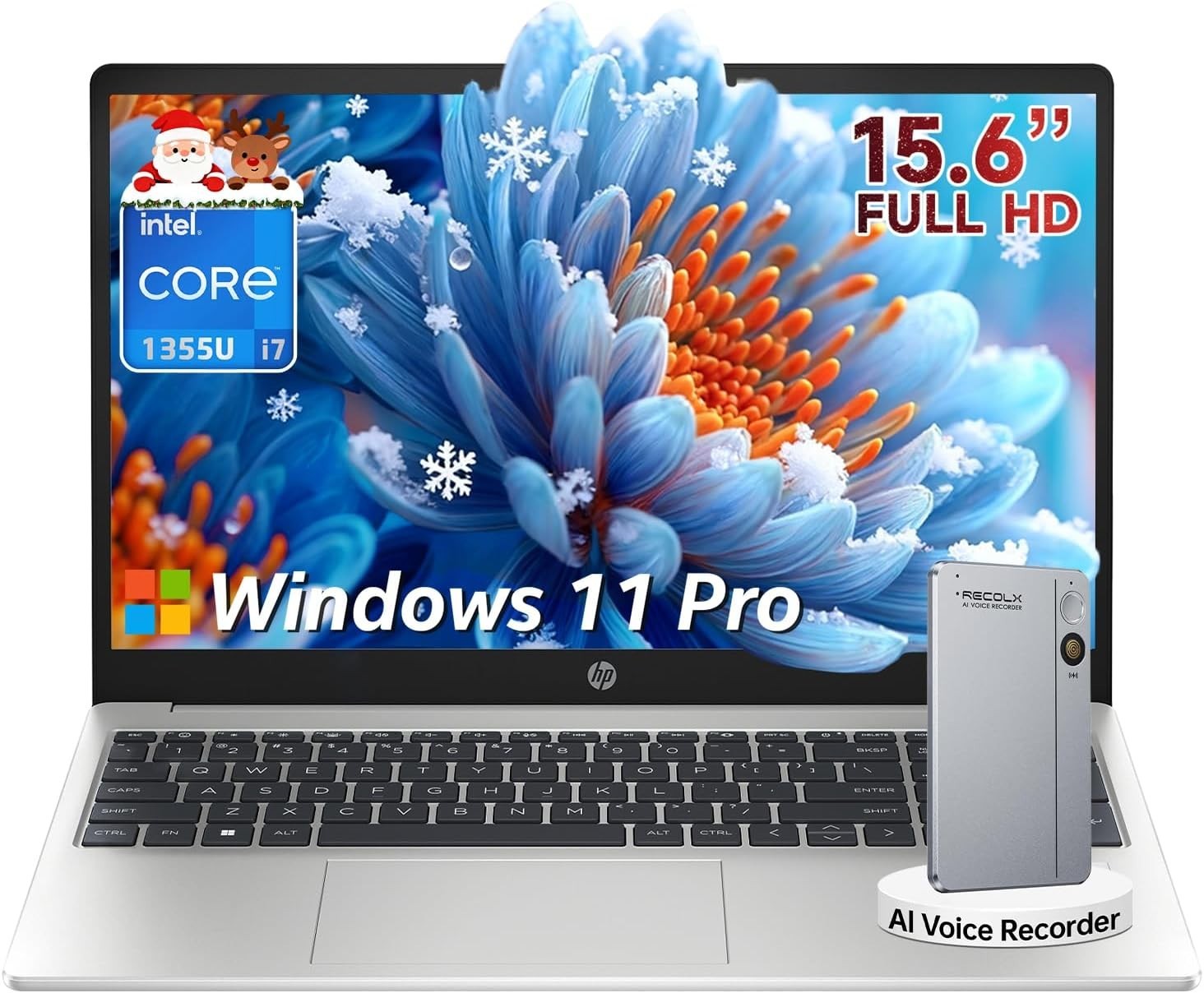 HP 15.6″ Laptop 250 G10, 13th Gen Intel i7-1355U, 64GB RAM, 2TB SSD, Win11 Pro