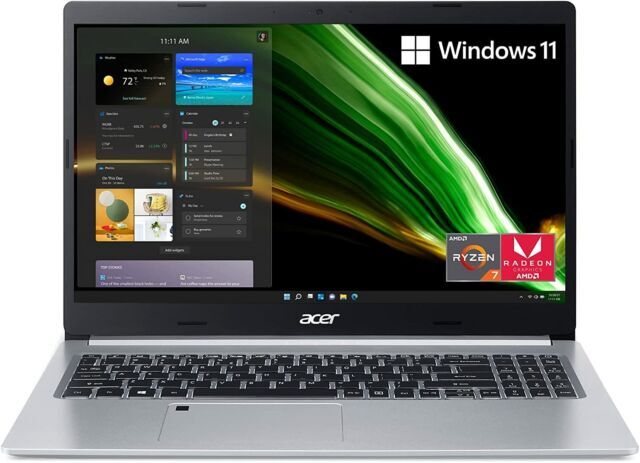 Acer Aspire 5 15.6″ (256GB SSD, AMD Ryzen 7 3700U, 2.30 GHz, 8GB) Laptop -…