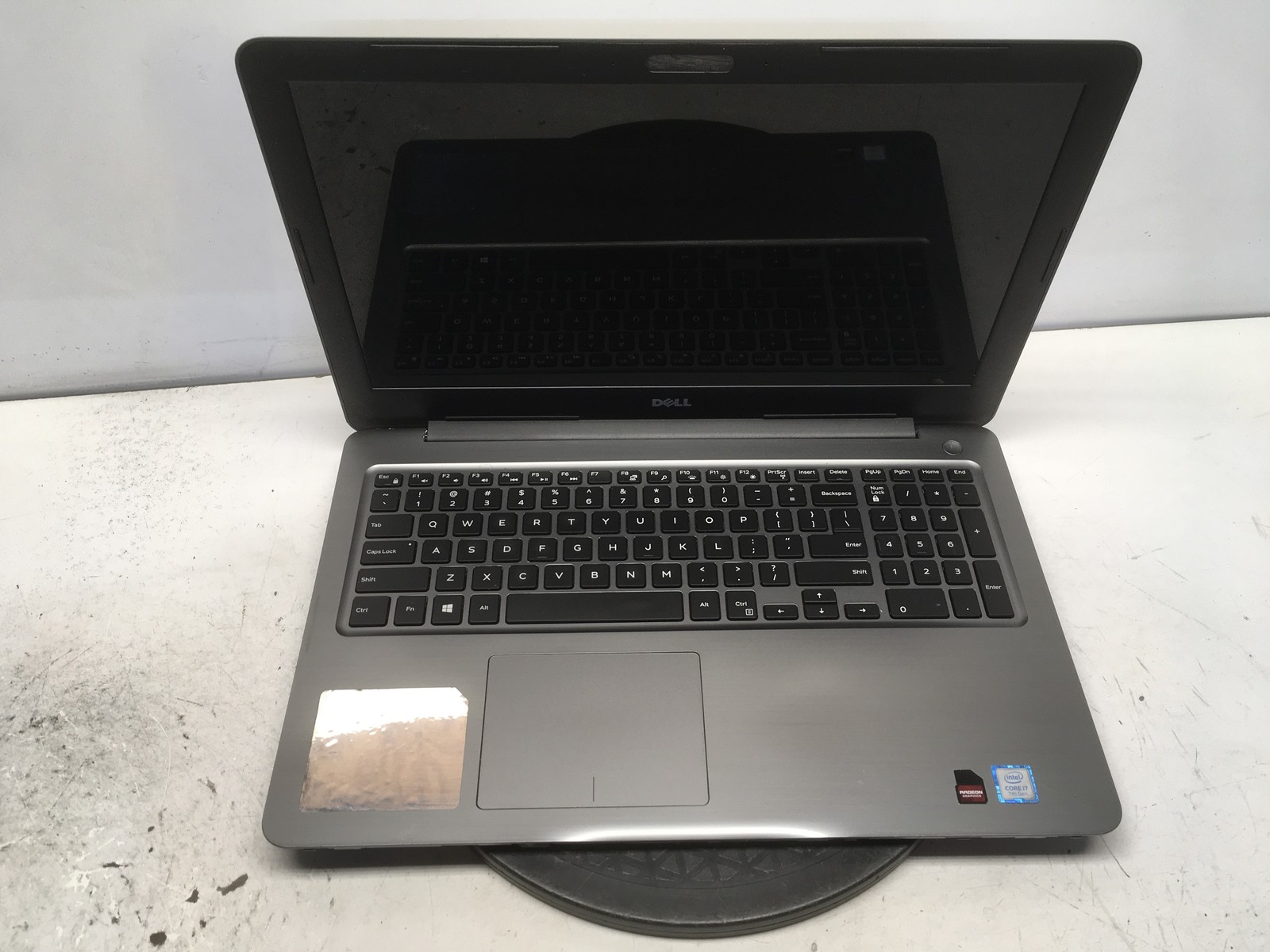 Dell Inspiron 5567 Intel i7-7500U 2.7GHz 16 GB NO HDD No Batt READ