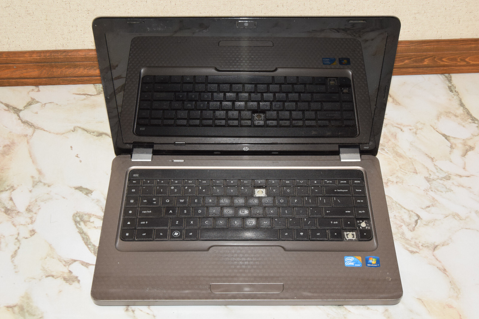 DEAD JUNK HP G62-234DX 14″ Laptop Incomplete AS IS Parts Repair