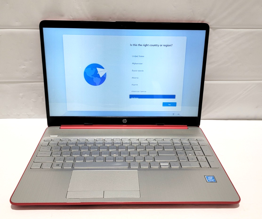 HP 15-DW0081WM 15.6″ Pentium Silver N5000 1.1GHz 4GB RAM 500GB HD ***READ***