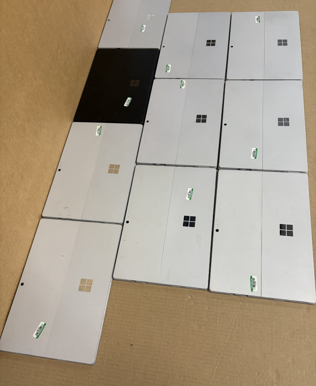 Lot of 10 Microsoft Surface Pro 1724/1796/1866 | 128/256GB SSD FOR PARTS H
