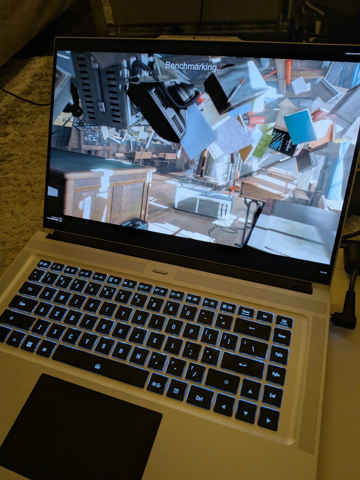 Gigabyte Aero 16 Core i7 12700H 32GB 1TB SSD RTX 3070Ti 4K AMOLED Laptop
