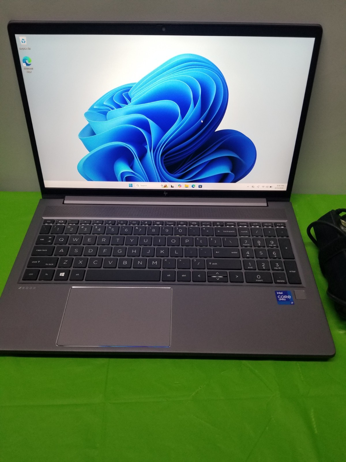 HP ZBook Power G8 15.6″ FHD Intel i7-11850H 32 GB 512 GB SSD,WIN 11 PRO 2.50GHZ