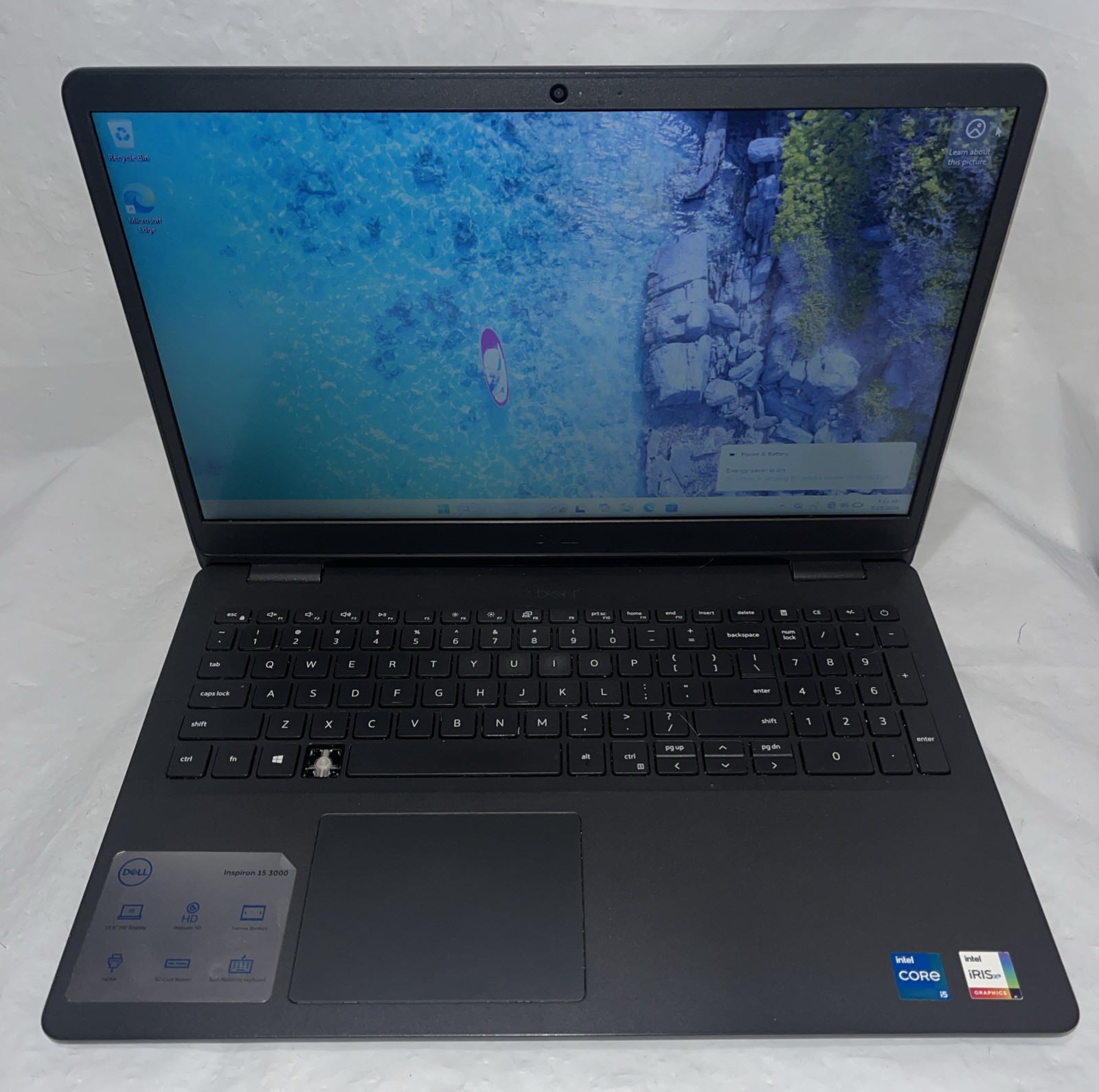 Dell Inspiron 3501 i5-1135G7@2.40GHz, 16GB RAM, 512GB M2, Win 11 Pro *READ*