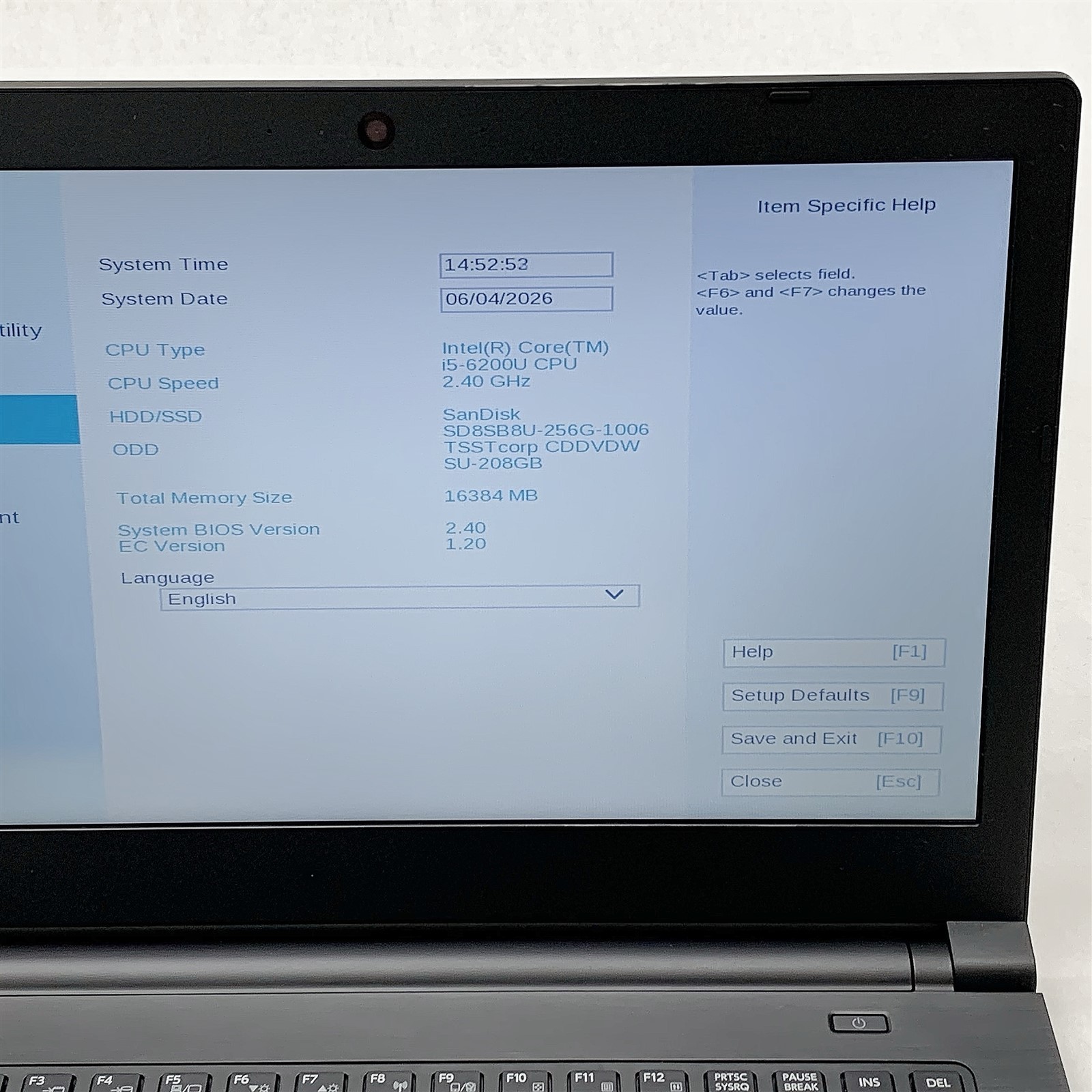 Toshiba Tecra C40-C1430 Laptop i5 6200U 2.40GHZ 14″ 16GB 256GB SSD Windows 10