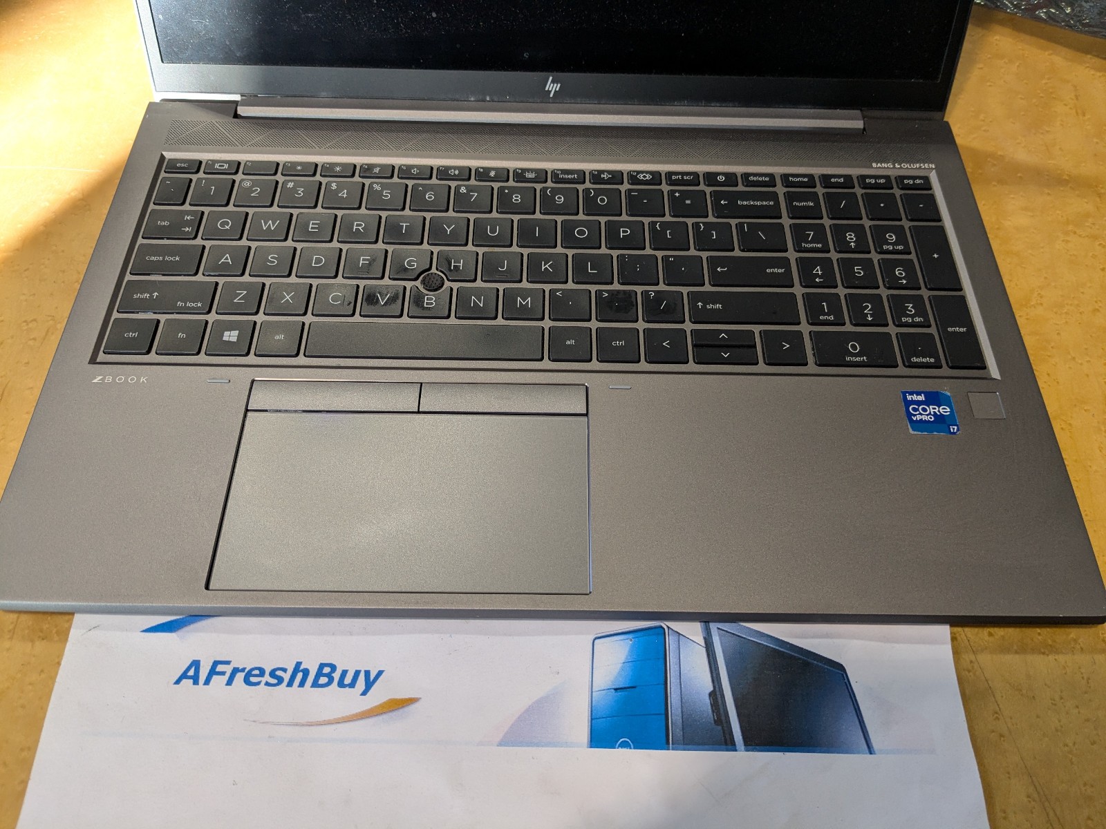 HP ZBook Firefly 15 G8 15.6″ Laptop i7-1185G7 3.0GHz 16GB RAM 500GB SSD No OS/AC