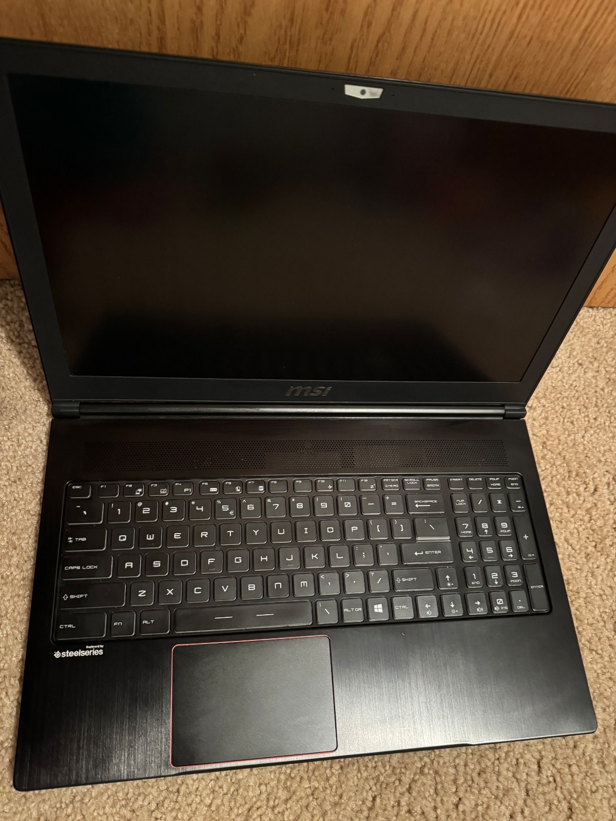 MSI GS63VR Stealth Pro 15.6″ 512GB SSD, 1TB HDD, Intel Core i7, 32GB Ram, 1060