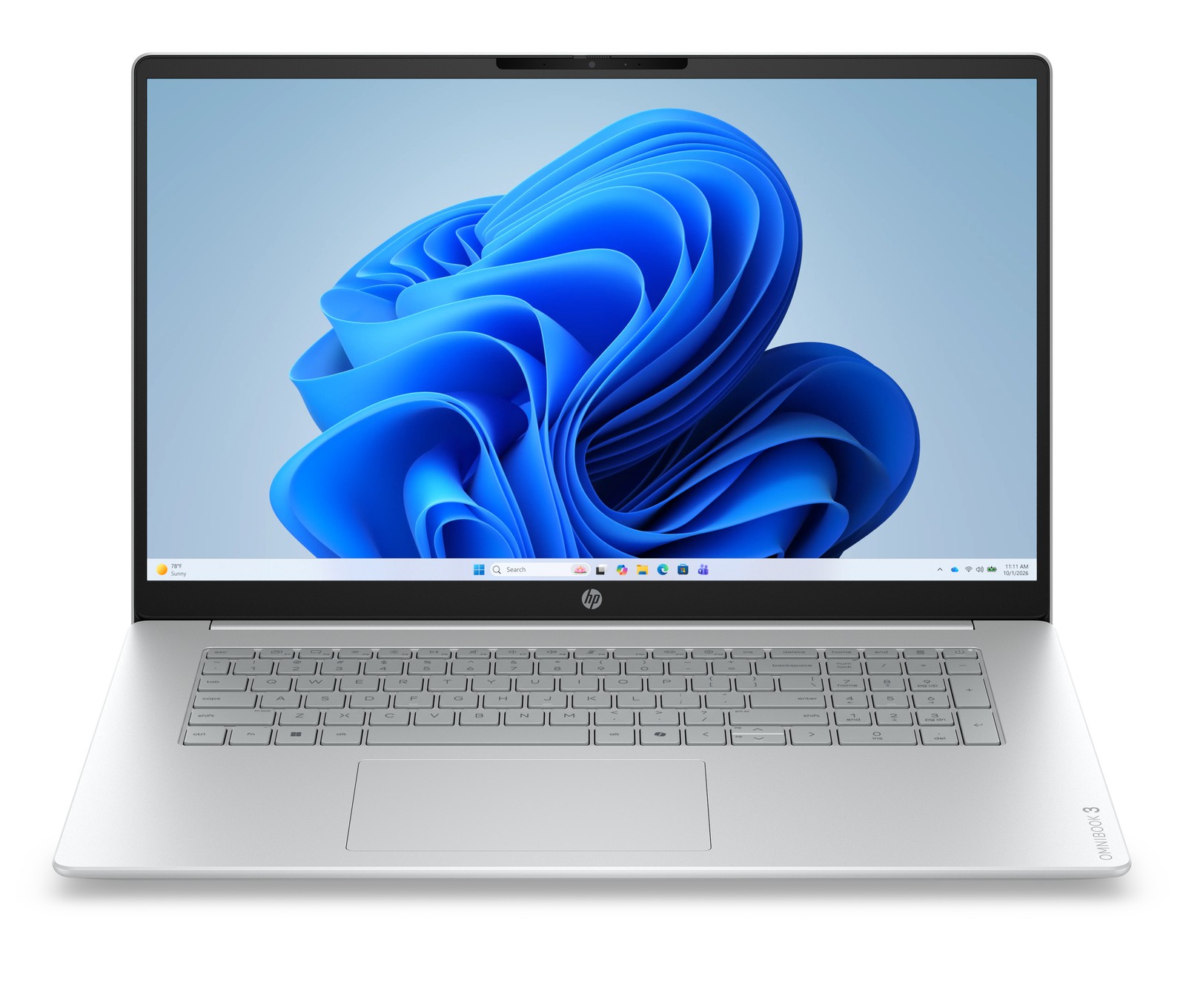 HP OmniBook 3, 17″ FHD Touch, R5 40, 8GB RAM, 4TB SSD, Win 11 Home