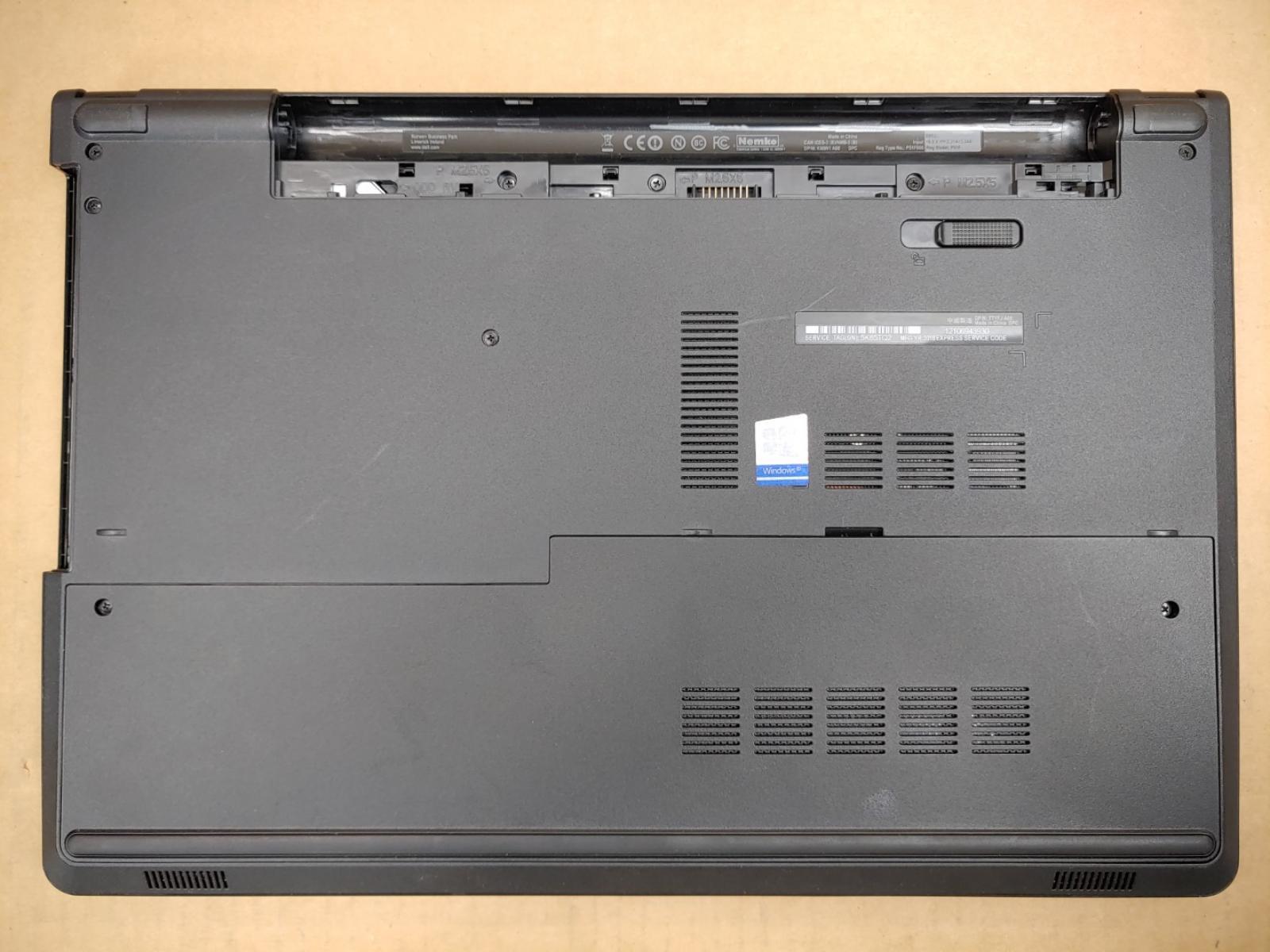 Dell Inspiron 15 5566 15.6″ i5-7200U✔*NO RAM/NO BATT/NO AC**POWERS ON SHUTS OFF*