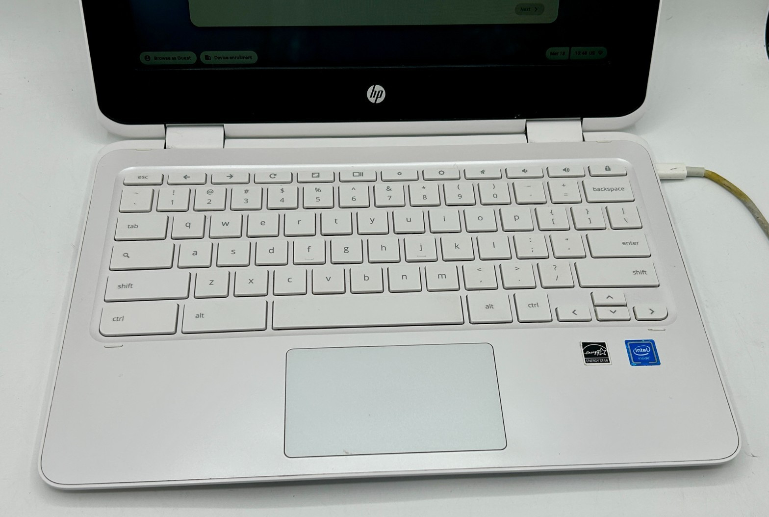HP Chromebook x360, Touchscreen, N3350, 4GB RAM, 32GB eMMC, Chrome OS, 14″