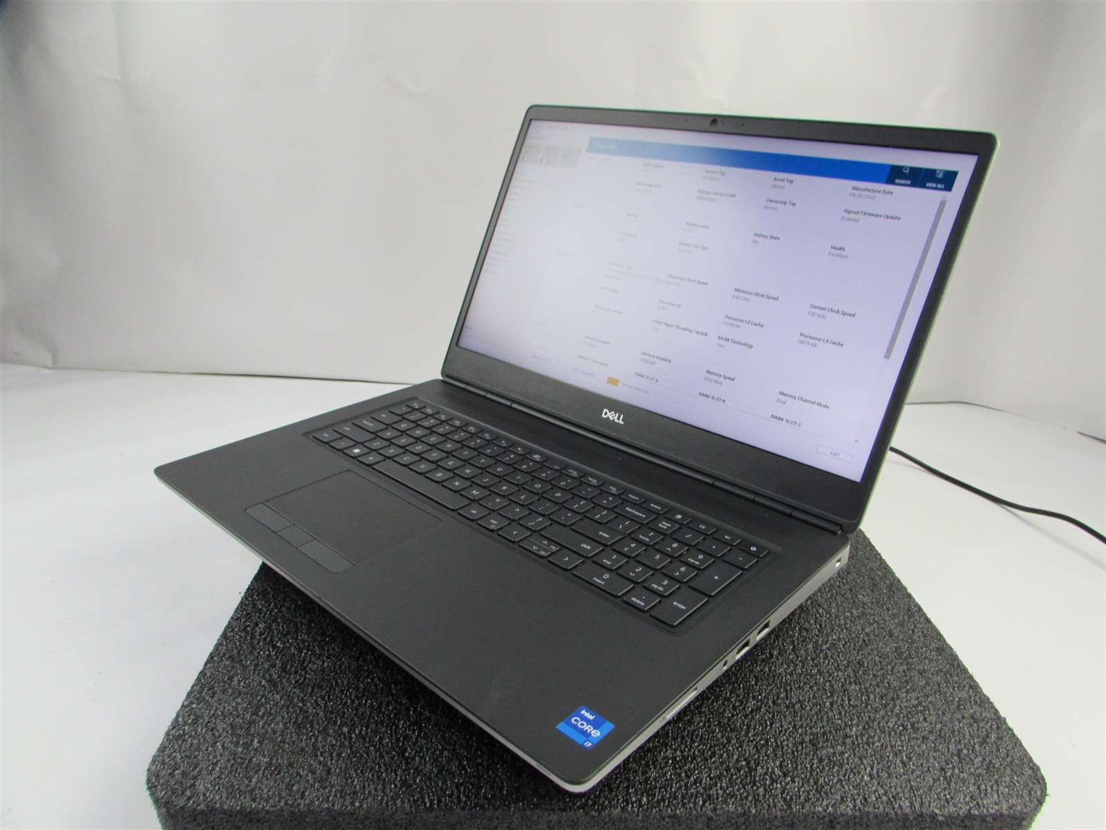 DELL PRECISION 7760 1920X1080 I7-11850H 1TB 32GB NVIDIA RTX A4000 WIN 11 PRO