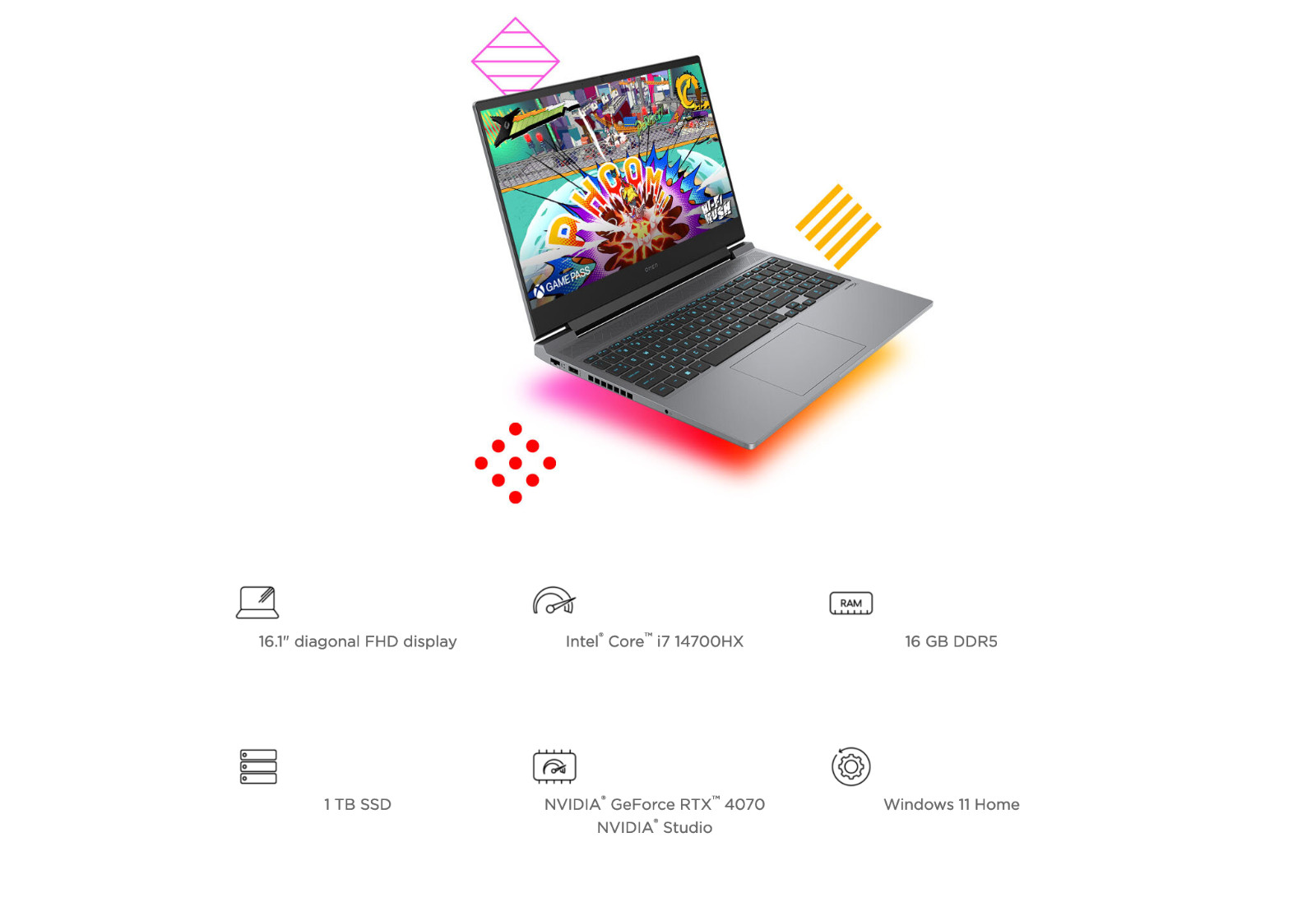 hp omen 16 gaming laptop new