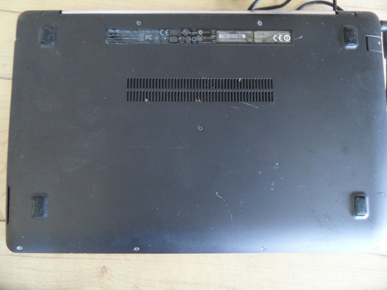 Asus X202E Laptop For Parts Posted Bios Hard Drive Wiped Dinged Up