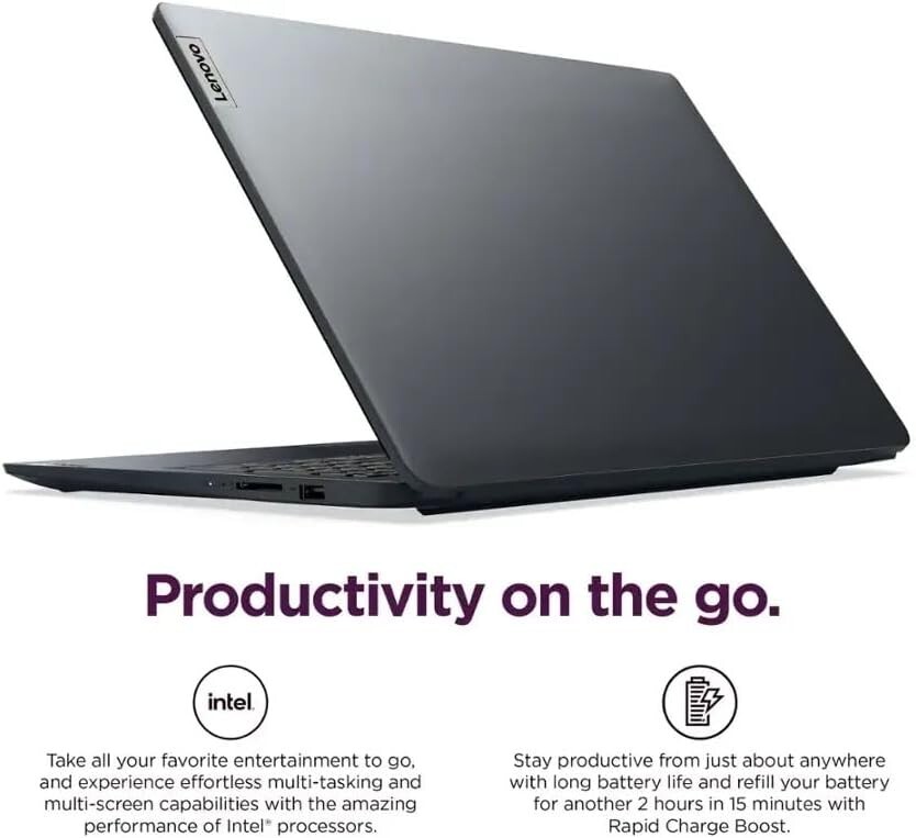 Lenovo Slim Laptop 15.6″ N4500 Up to 36GB RAM & 2TB SSD Win11 PRO+OFFICE Blue