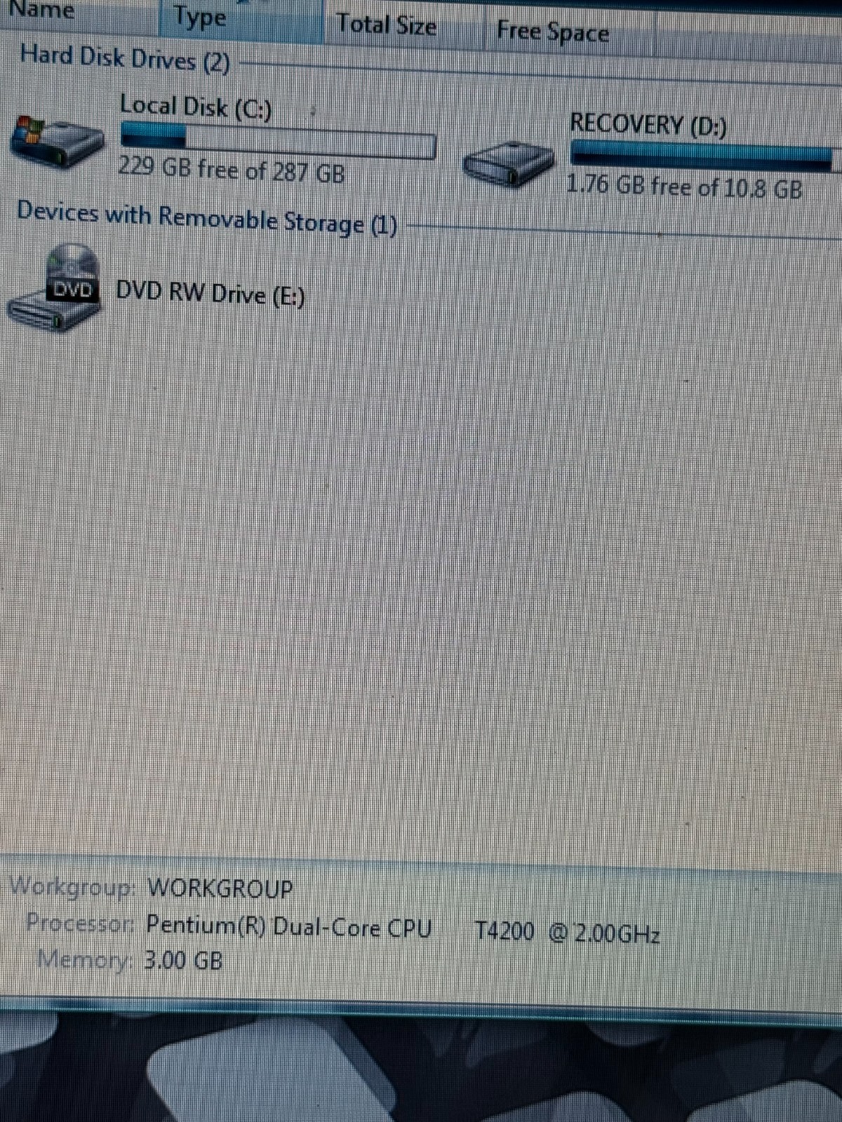 HP G60 Intel Dual-Core T4200 2.0GHz 3 GB Gaming Tested Working, No Charger