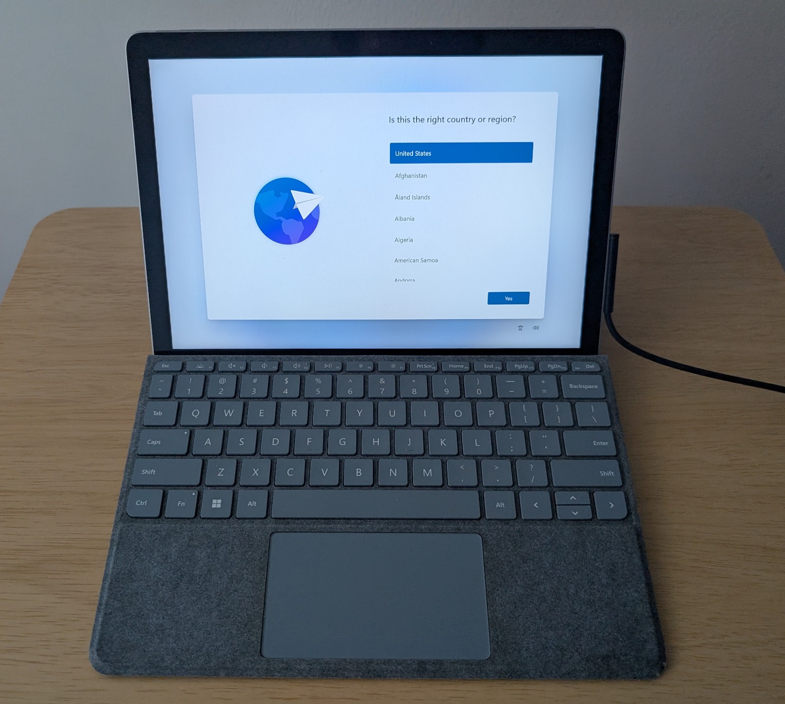 Microsoft Surface Go 3 8GB 128GB SSD Pentium Gold 6500Y Keyboard