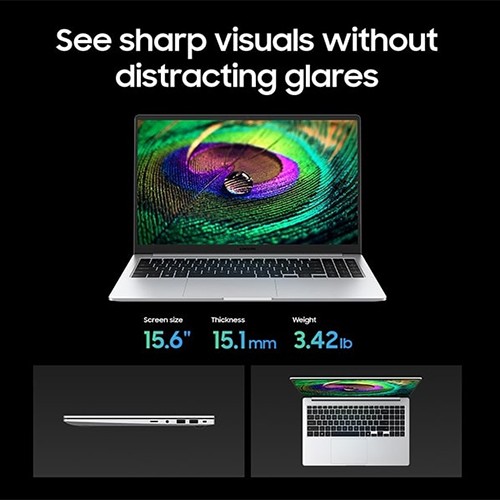Samsung Mobile 15.6″ Galaxy Book5 16GB 512GB Laptop in Silver – NP754XHD-KB3US