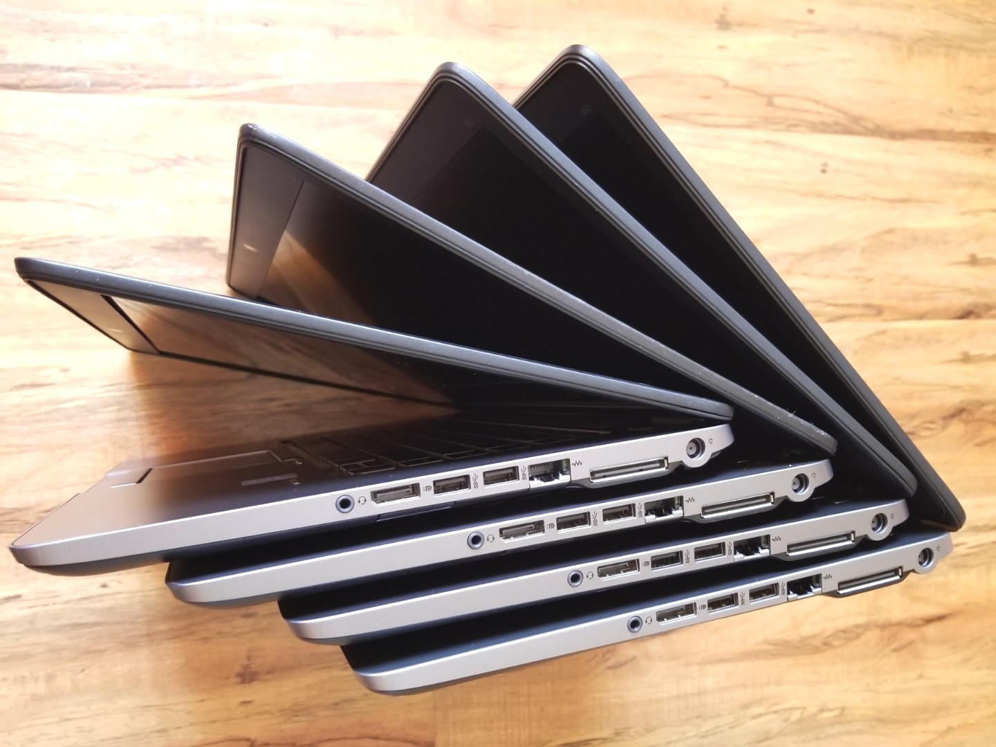Lot 4 HP EliteBook 850 G2 i7-5600U 2.6 GHz 8GB RAM 128GB SSD Batt 15.6″ NO AC|OS