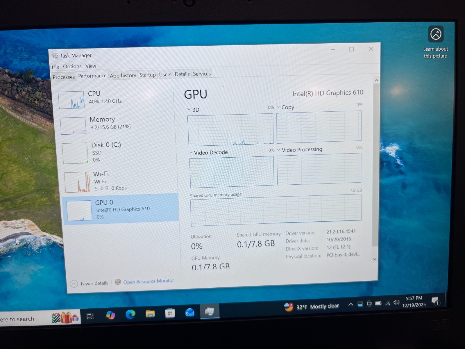 Lenovo ThinkPad 13 2nd Gen Intel Celeron 3865U 16GB RAM 256GB SSD Win10 Pro