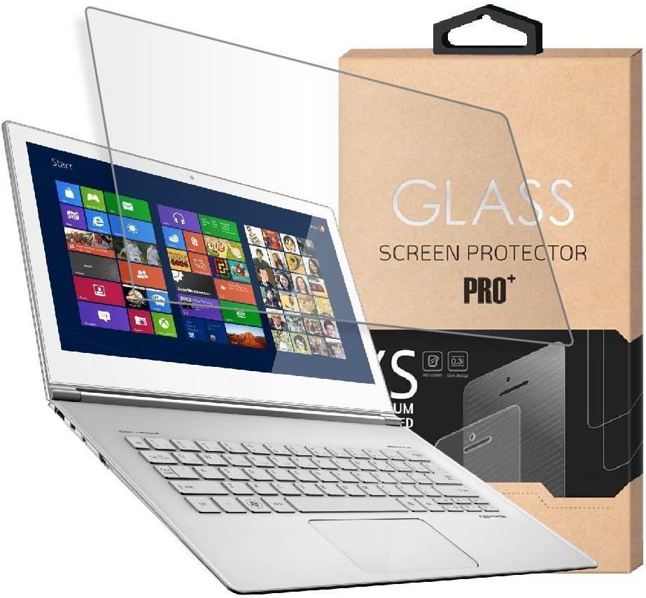 Tempered Glass Screen Protector for 13.3 Inches Laptop, 9H Hardness, Crystal Cle