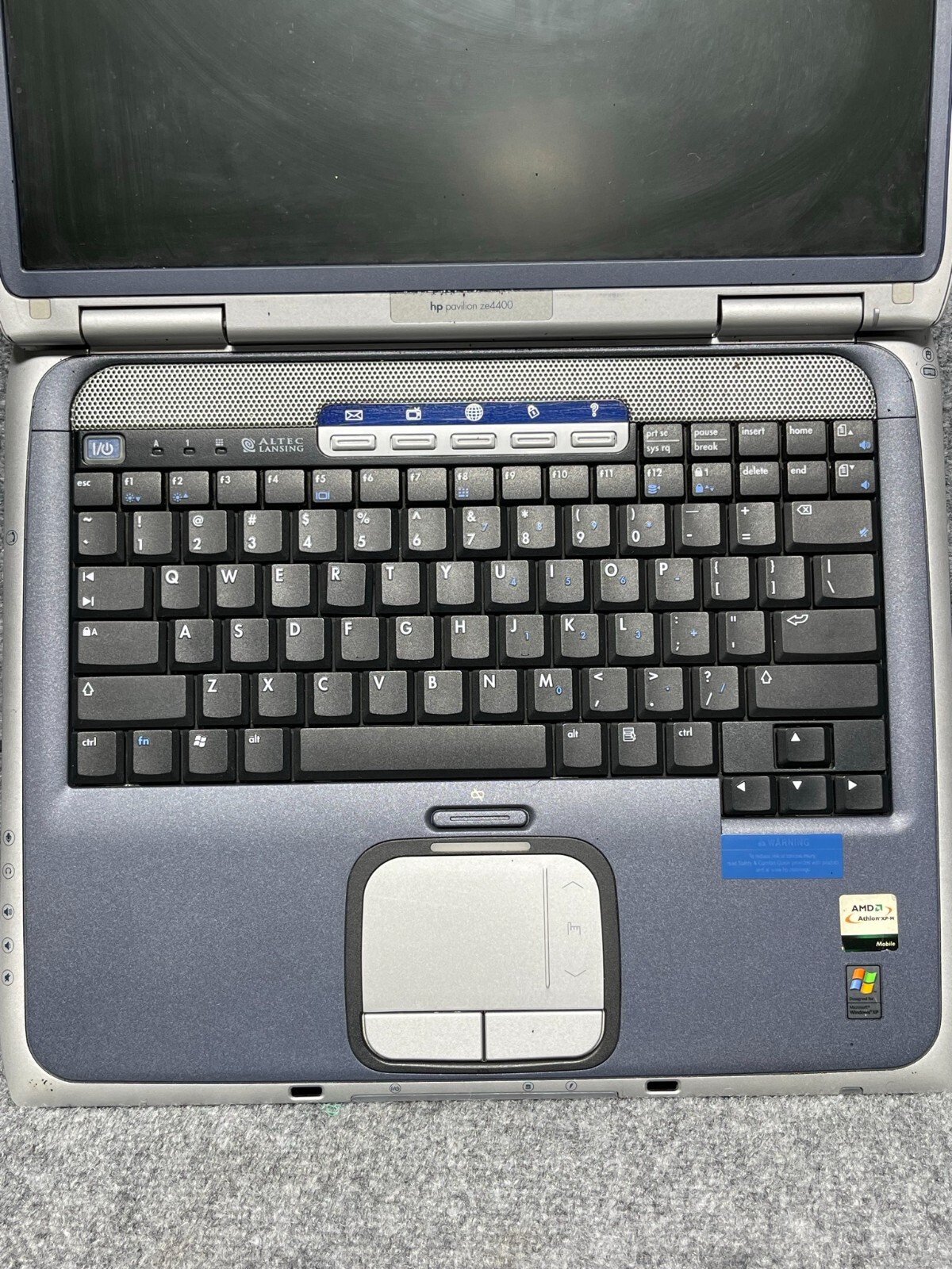 HP Pavilion ze4420us Laptop AMD Athlon XP-M Repair Parts For