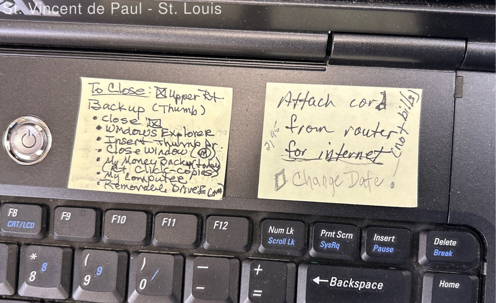 Dell Vostro 1500 (PP22L) 15.4″ Laptop Intel Core 2 Duo – Untested/Parts -Donated