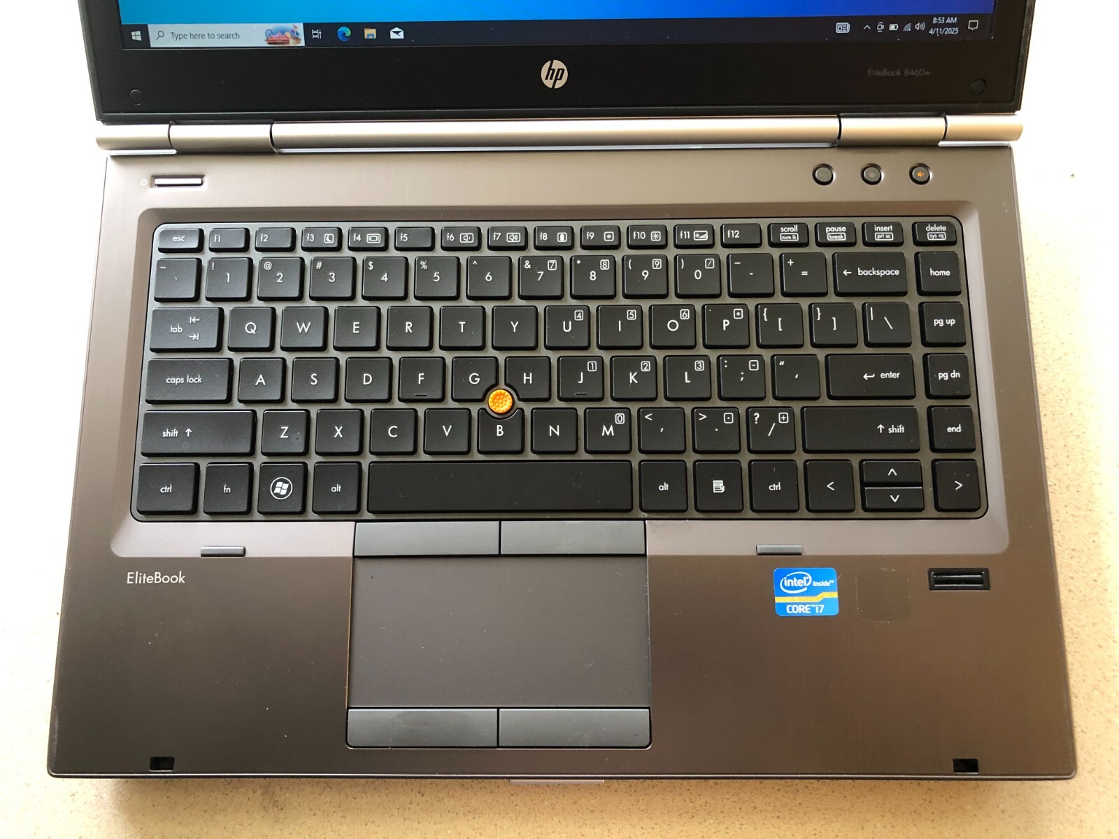 HP 8460W, i7-2670QM, Windows 10 Pro, 1TB SSD, MS Office