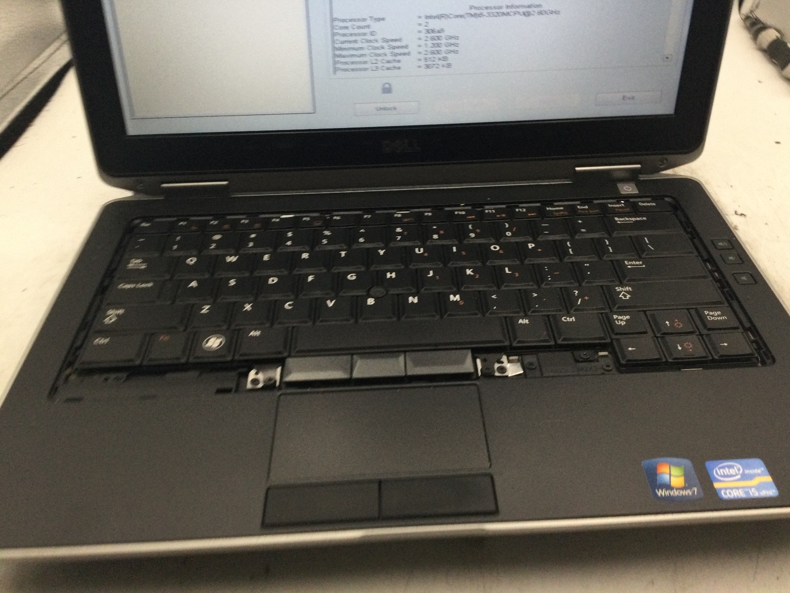 DELL LATITUDE E6330 – FOR PARTS /BIOS LOCK – INTEL CORE I5 – READ DESCRIPTION-BB