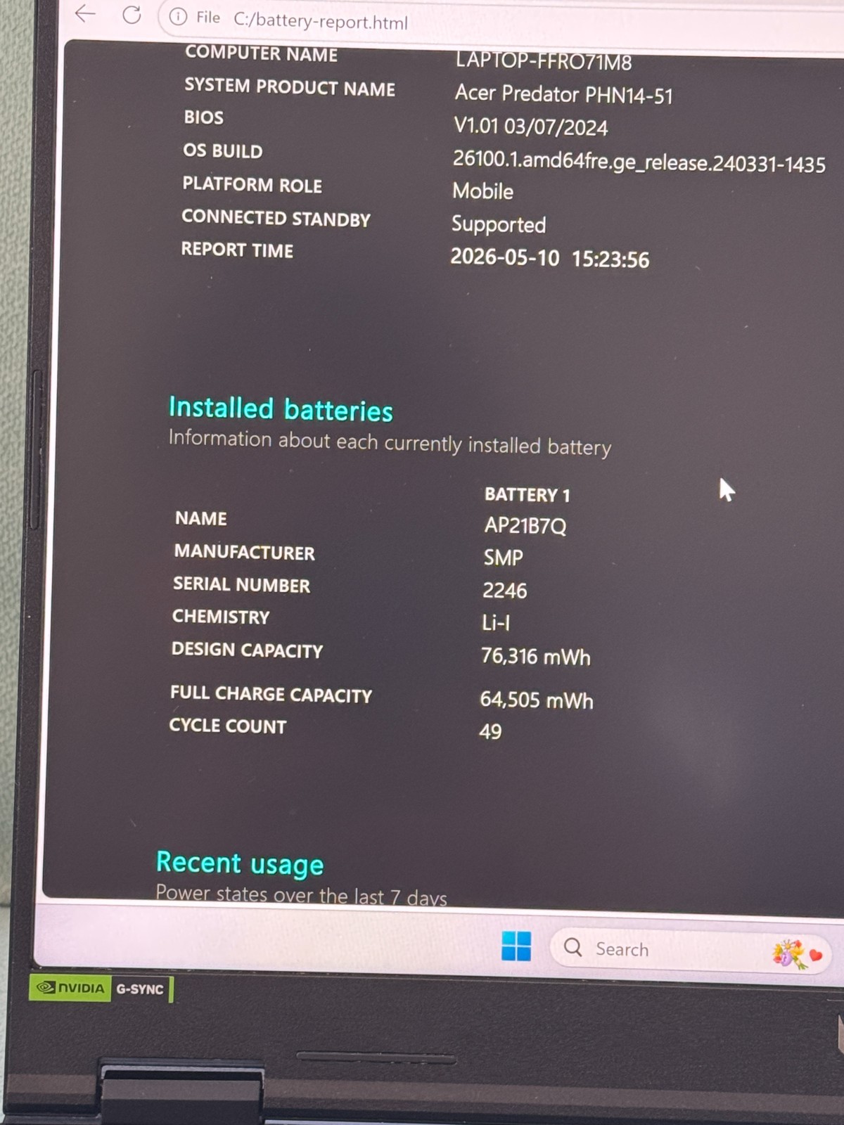 Acer Predator Helios Neo 14″ Gaming PC Intel Ultra 7 155H, 16GB/1TB, RTX 4070