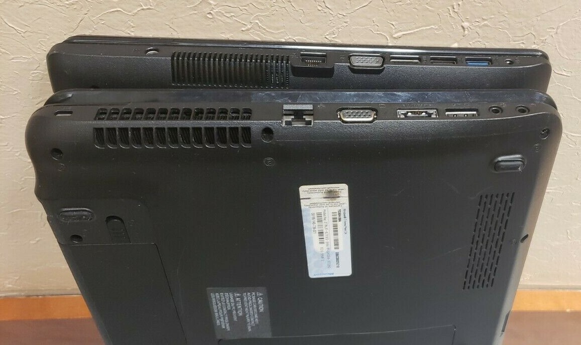 Lot of 2 Used ASUS D550M /Toshiba L655-S5146 0-2GB RAM 0GB HDD PARTS