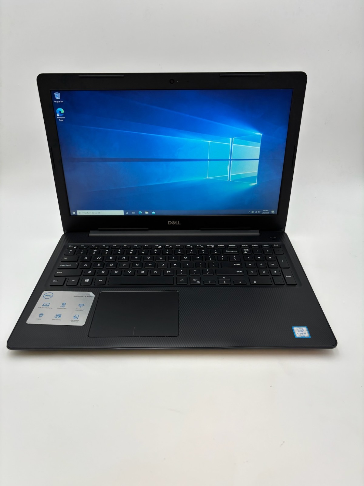 Dell Inspiron 3580 15.6″ 1 TB HDD 4 GB RAM i3-8145U Windows 10 Home