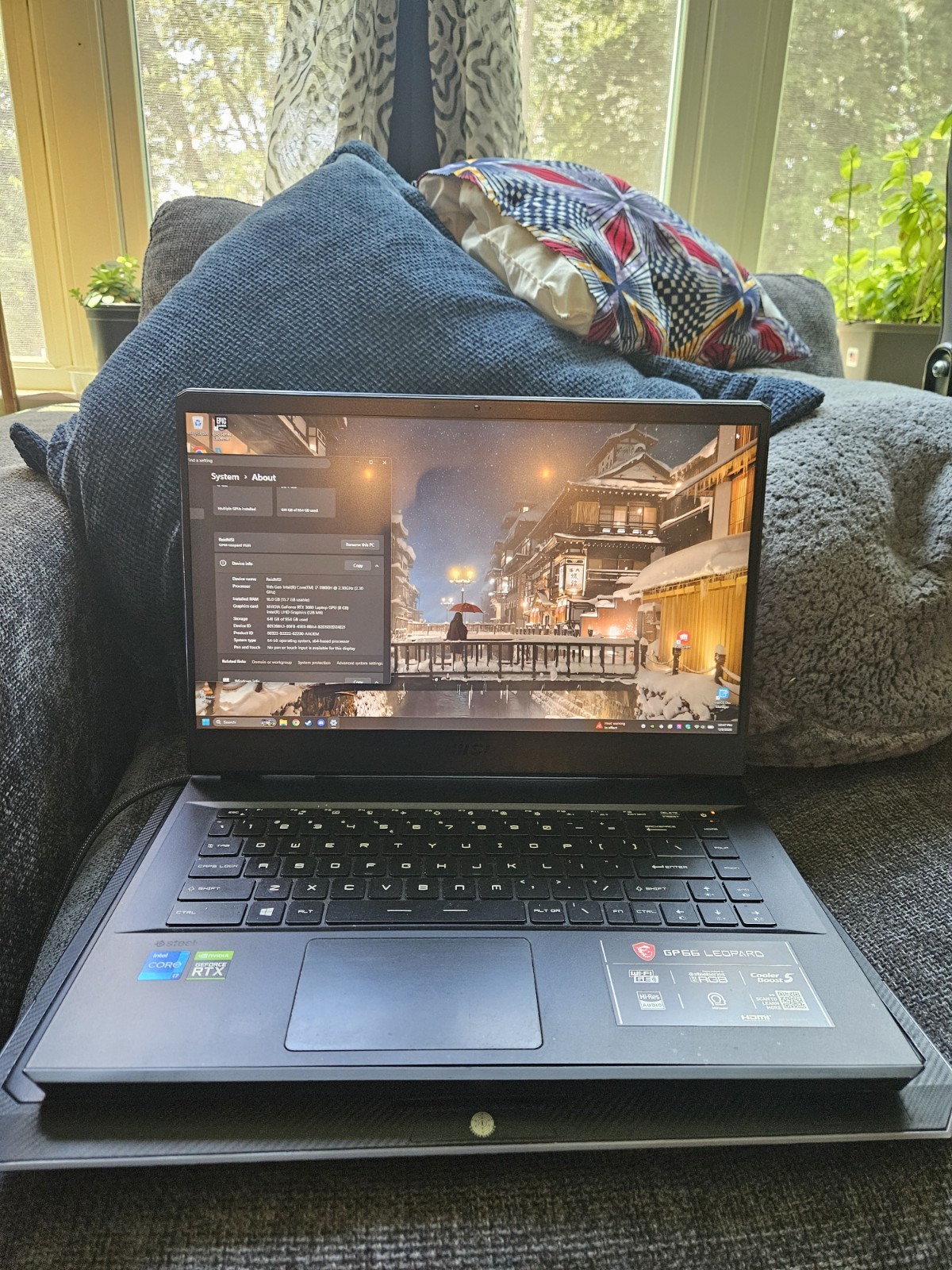 MSI GP66 Leopard 15.6 inch (1TB, Intel Core i7-11th Gen., 2.30GHz, 16GB) Laptop