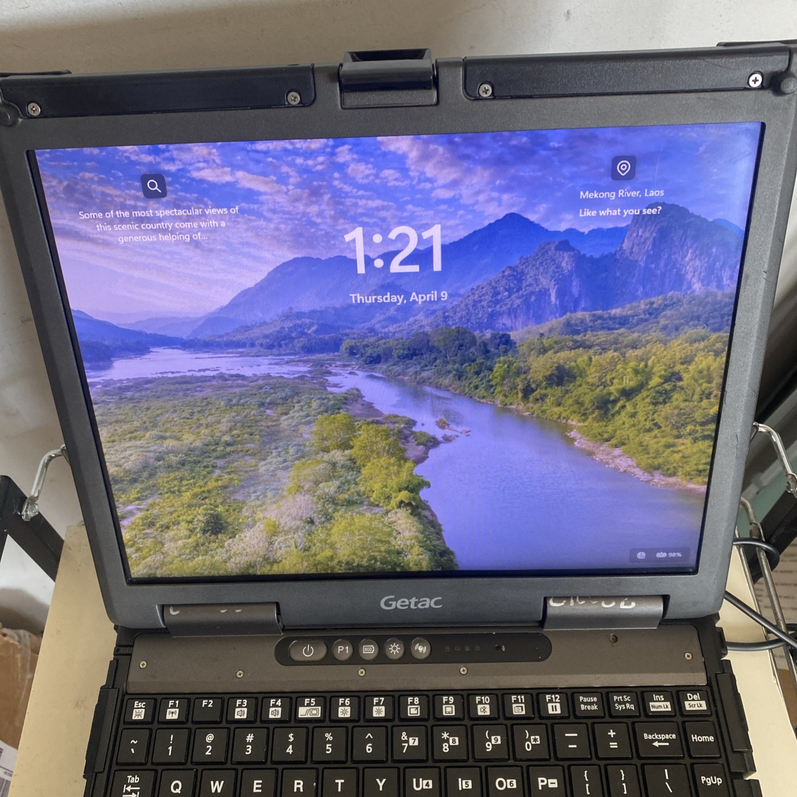 GETAC Rugged B300 G5 i7-4600M @ 2.9GHz 16GB (New 960GB SSD & Battery) Win 11P 2K