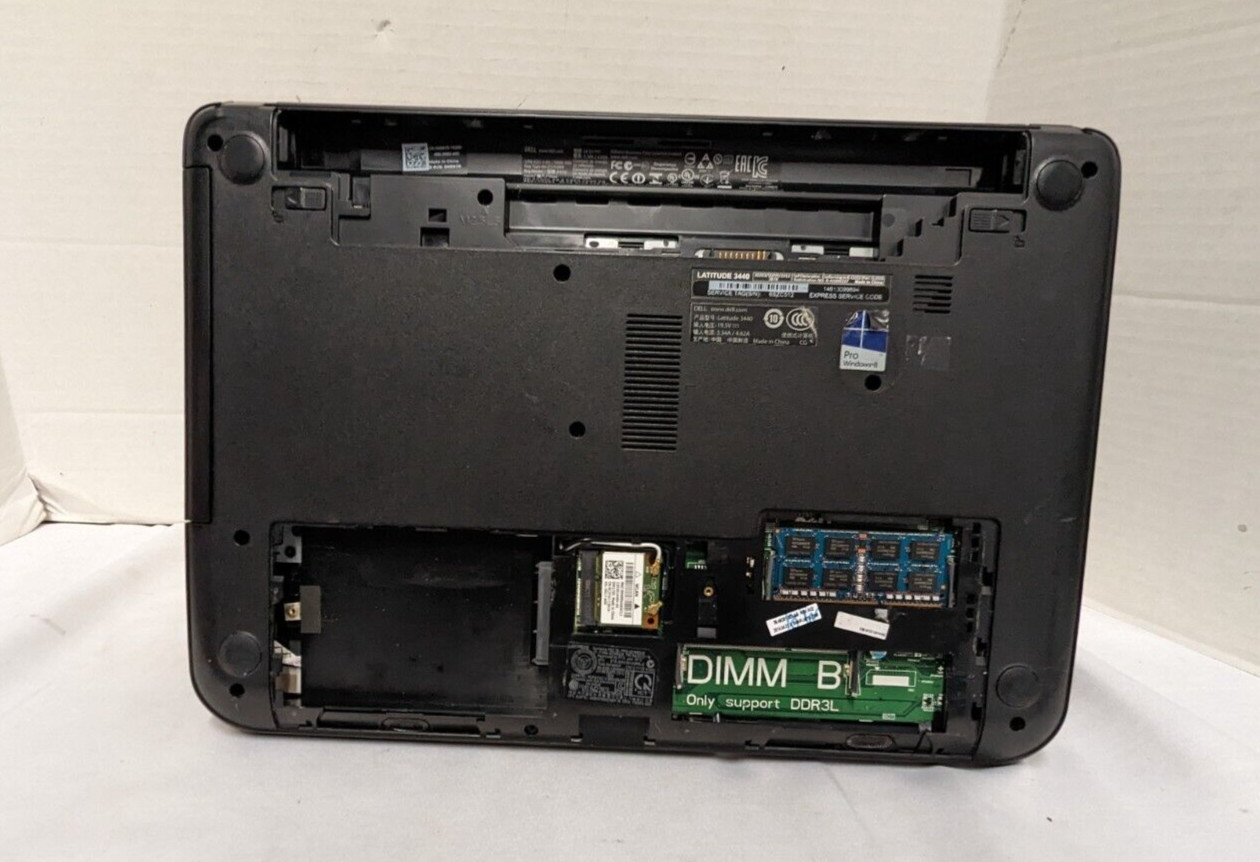 Dell Latitude 3440 15″ laptop intel i3 4030U 1.90GHZ 4gb ram no hdd